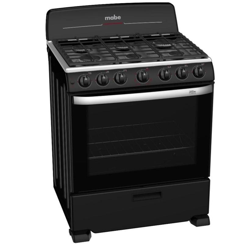 ESTUFA MABE A GAS DE 30" CON 6 QUEMADORES EM7651BFIN0